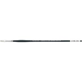 Grumbacher Gainsborough Filbert Oil and Acrylic Brush, Hog Bristle, Size 2 (1271T.2)