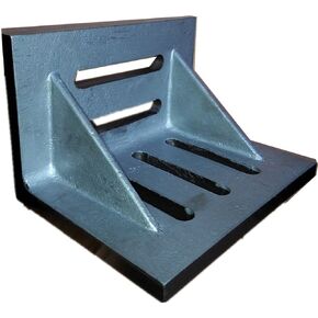 HHIP 3402-0302 4-1/2" x 3-1/2" x 3" Slotted Angle Plate, Webbed