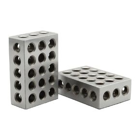 Precision Hardened Steel Block 1-2-3 Blocks, 2-4-6 Blocks, Matched Pair .0002" (1-2-3 No Holes)