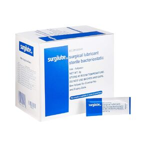 Savage Labs Surgilube - Lubricating Jelly Lube (FKA Fougera) - 3 Gram Packets - Box of 144