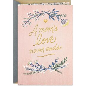 Hallmark DaySpring Religious Sympathy Card for Loss of Mom (God is Near)