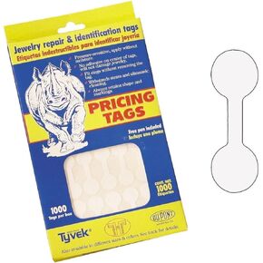 1000 pcs Jeweller Repair, Price and Identification Tags