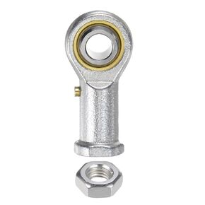 uxcell PHSB5 Female Rod End Bearing 5/16 Inch Bore and 5/16-24 Right Hand Thread, Self-Lubricating Joint Rod Ends, Includes Jam Nut