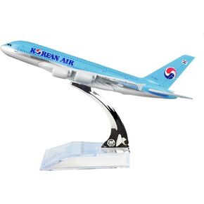 24-Hours Korean Air A380 Plane Model Airplane Models Birthday Gift
