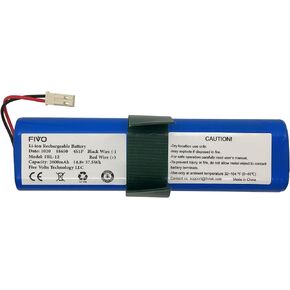 Replacement Battery for ILIFE V3s Pro, V5s Pro, V8s Vacuum Cleaners 14.8V 2600mAh