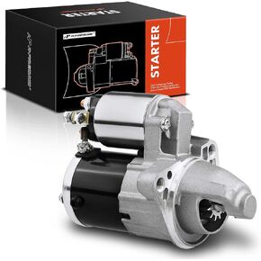 A-Premium Starter Motor Compatible with Ford Fiesta 2011 2012 2013 2014 2015 2016 2017 2018 2019, L4 1.6L, 12V 1.4KW 11 Teeth Clockwise, Replace# AE8T-11000-AB, BE8Z-11002-A, M0T33571