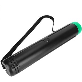 Document Poster Tube, 19.3in to 43.3in Telescoping Drafting Tube, Thickened Plastic Storage Tube with Adjustable Shoulder Strap for Storing Poster, Document, Painting, Blueprint, Drafting, etc