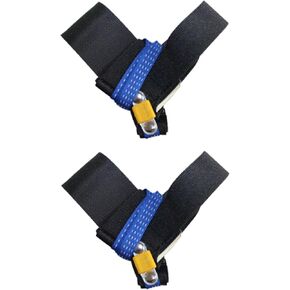 Black Anti Static Heel/Foot Strap Grounder ESD, 1M Ohm Resistor, Protects Electronics from Static Electricity, Quality Adjustable Strap with Fast Opening/Closing Clasp, One Size Fits All (2) in Saudi Arabia
