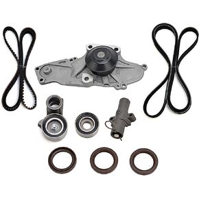 Engine Timing Chain Kit - Compatible with Buick, Chevy, GMC, Pontiac and Saturn - 2.0L, 2.2L, 2.4L - LaCrosse, HHR, Malibu, Terrain, G5, G6, Saab - Replaces 9-4201S, 12680750, 94201SX