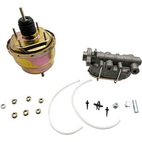 7" Zinc Dual Power Brake Booster With 1" Bore Bail Top Master Cylinder Kit RSRB03123 Booster Conversion Kit in Kuwait