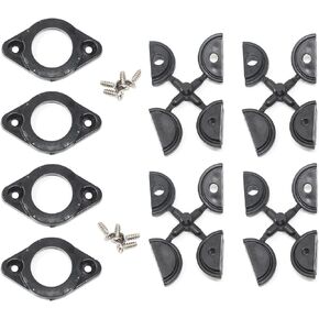 JSP Manufacturing Through Hull Wiring Kit for Kayaks, Thru-Hull Wiring Kits for Wilderness Systems Hobie Installs of Fish Finders, Motors, Lighting Kits, etc. Kayak Wiring Accessories