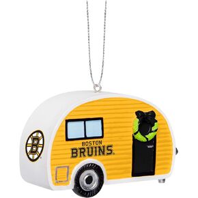 FOCO Boston Bruins NHL Camper Ornament