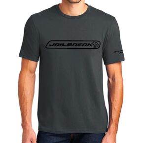 Dodge SRT Hellcat Jailbreak T-Shirt - Charcoal 100% Cotton | Designed and Assembled in Detroit