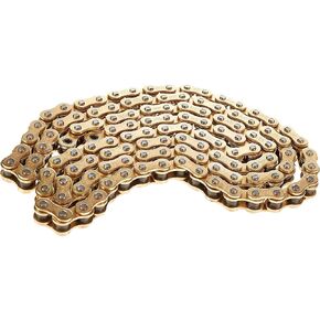 (520ERT3-120 Gold 120 Link High Performance ERT3 Series Non-O-Ring Racing Chain with Connecting Link