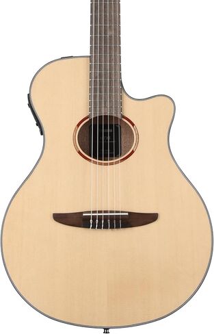 Yamaha NTX1 NT Cutaway Acoustic-Electric Nylon-String Classical Guitar, Natural in Kuwait