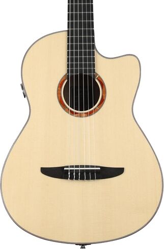Yamaha NTX1 NT Cutaway Acoustic-Electric Nylon-String Classical Guitar, Natural in Kuwait