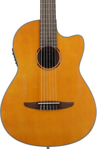 Yamaha NTX1 NT Cutaway Acoustic-Electric Nylon-String Classical Guitar, Natural in Kuwait