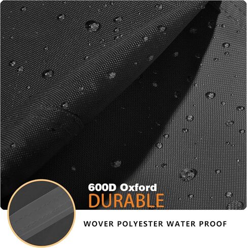 غطاء حامل صينية الخبز، غطاء رف كعكة مقاوم للماء والغبار 600D، مناسب لرف الخبز التجاري - 10 ورقات، عرض 23 بوصة × عمق 26 بوصة × ارتفاع 34 بوصة، أسود in Kuwait