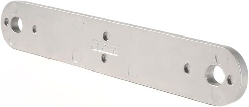 TSP-1 Marine Transom Support Plate Fits Top Bolt Pattern of Outboard(3001.8067), TSP-2DP Transom Support Plate for Lower Bolt Holes (15" x 2" & 12" x 2"),3/8" Thickness Cast Aluminum,2 Pack in Saudi Arabia
