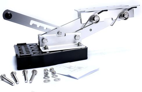 Amarine Made Heavy Duty Aluminium Marine Outboard Auxiliary Boat Motor Bracket 7.5hp-20hp - 07953aa in Saudi Arabia
