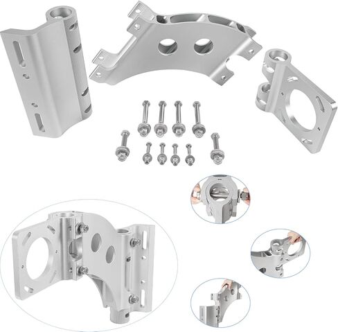 1810340 Talon Mounting Brackets, Side Mounted Jack Plate Adapter Brackets, Talon Shallow Water Anchor Mounting Bracket Mount Extension Plate Brackets for Port or Starboard in Kuwait