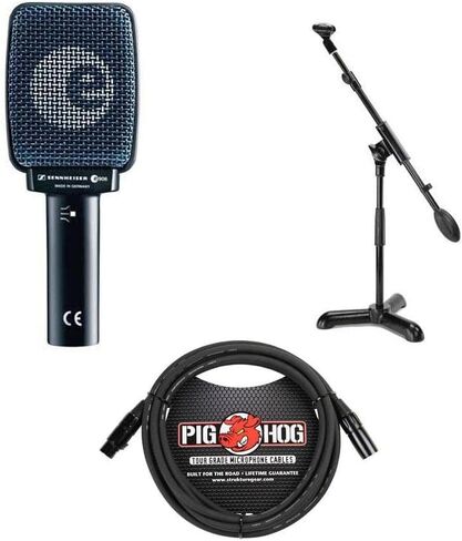 مجموعة ميكروفون Sennheiser E906 مع حامل ميكروفون وكابل in Saudi Arabia