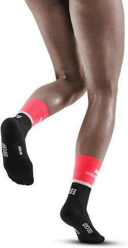 Womens Crew Cut Athletic Performance Running Sock - CEP Mid Cut Socks in Kuwait