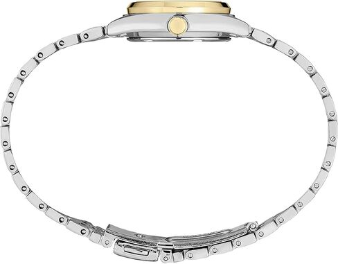 SEIKO Watch for Women - Essentials - Day/Date Calendar, and Two-Tone Stainless Steel Case, 100m Water-Resistant in Saudi Arabia