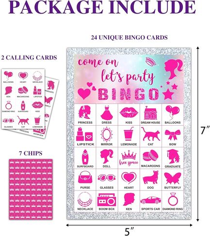 Ice Cream Bingo Game, Summer Party Games Bingo Cards for Adults, Ice Cream Birthday Party Games, Baby Shower Games, Ice Cream Party Favors Supplies Decorations, 24 Players Bingo Game (B04) in Saudi Arabia