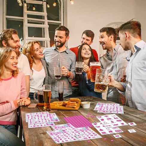 Ice Cream Bingo Game, Summer Party Games Bingo Cards for Adults, Ice Cream Birthday Party Games, Baby Shower Games, Ice Cream Party Favors Supplies Decorations, 24 Players Bingo Game (B04) in Saudi Arabia