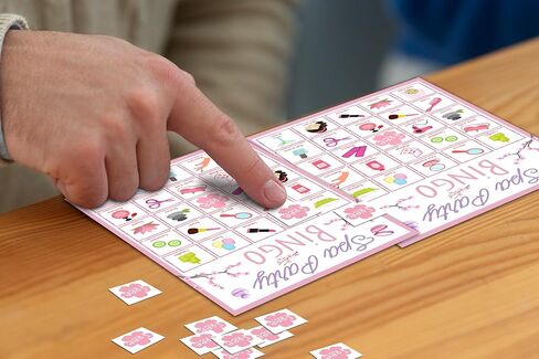 Ice Cream Bingo Game, Summer Party Games Bingo Cards for Adults, Ice Cream Birthday Party Games, Baby Shower Games, Ice Cream Party Favors Supplies Decorations, 24 Players Bingo Game (B04) in Saudi Arabia
