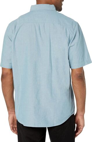 Carhartt Men's Big & Tall Loose Fit Midweight Chambray Short-Sleeve Shirt in Saudi Arabia