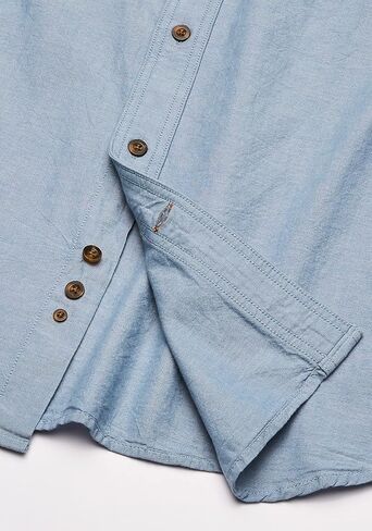 Carhartt Men's Big & Tall Loose Fit Midweight Chambray Short-Sleeve Shirt in Saudi Arabia
