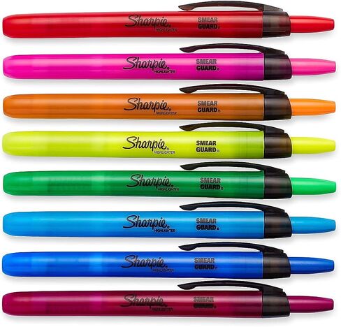 Sharpie Smear Guard Retractable Highlighters in Saudi Arabia