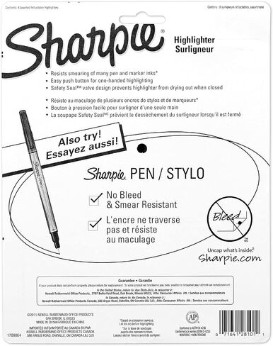 Sharpie Smear Guard Retractable Highlighters in Saudi Arabia