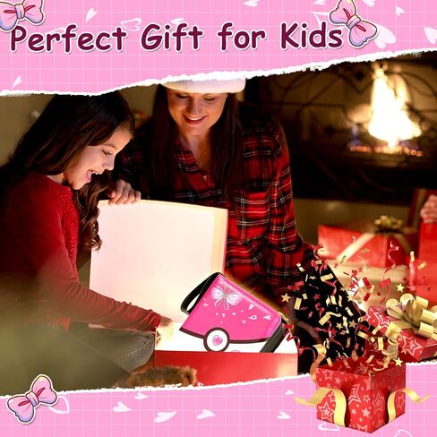 حافظة بطاقات مكونة من 4 جيوب، ألبوم بطاقات بسحاب تجاري مع 504 أكمام للبطاقات، حامل بطاقات هدايا كتاب للفتيات، وردي in Kuwait