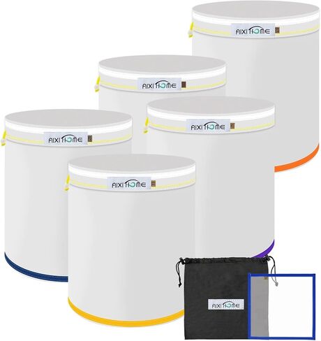 حقيبة فلتر شبكية بالكامل من AIXIHOME مكونة من 5 عبوات بسعة 5 جالون، وشاشة فلتر 27 ميكرون وحقيبة تخزين in Kuwait