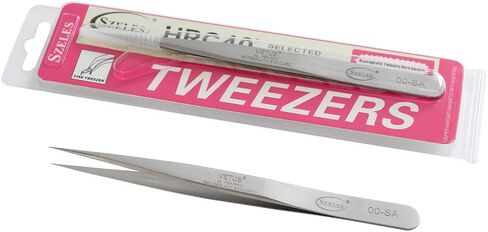 ملقط فيتوس برأس مدبب من الفولاذ المقاوم للصدأ غير مغناطيسي 00-SA in Kuwait