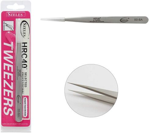 ملقط فيتوس برأس مدبب من الفولاذ المقاوم للصدأ غير مغناطيسي 00-SA in Kuwait