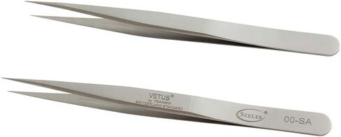 ملقط فيتوس برأس مدبب من الفولاذ المقاوم للصدأ غير مغناطيسي 00-SA in Kuwait