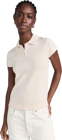 Theory Women's Cap Sleeve Polo in Saudi Arabia