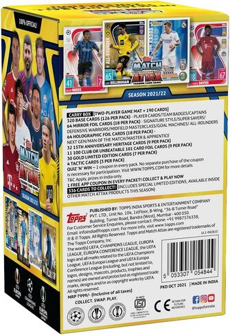 UEFA Champions League 2021 22 TCG Collection Carry Box in Saudi Arabia