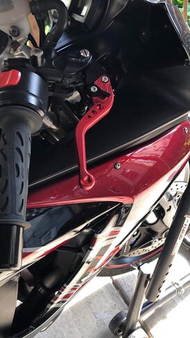 RIDE IT FOREVER أذرع قابض الفرامل القصيرة لـ GSXR600 GSXR750 2006-2022، GSXR1000 2009-2022، GSXR 1000 2005-2006، GSX-S1000/F/ABS 2015-2020، كاتانا 2020-أسود in Saudi Arabia