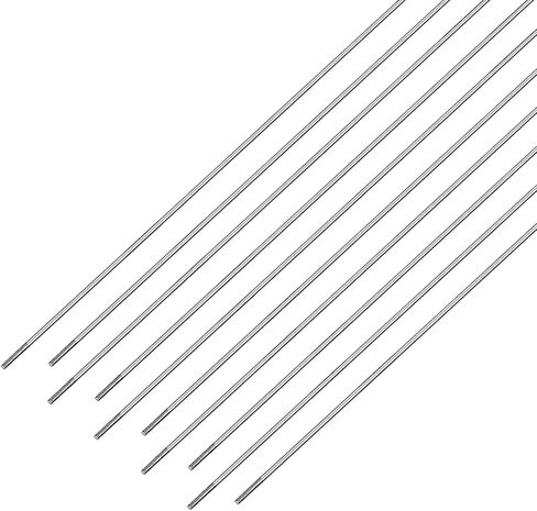 MECCANIXITY 10 قطع M2x250mm وصلة قضيب الدفع من الفولاذ المقاوم للصدأ، 10 قطع M2 2.0xL19mm رافعة ربط التوجيه وقضيب نهاية رأس الكرة in Kuwait