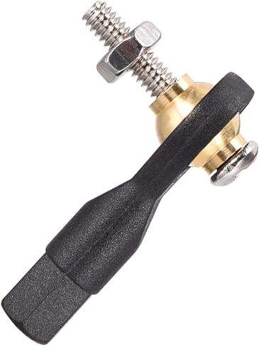 MECCANIXITY 10 قطع M2x250mm وصلة قضيب الدفع من الفولاذ المقاوم للصدأ، 10 قطع M2 2.0xL19mm رافعة ربط التوجيه وقضيب نهاية رأس الكرة in Kuwait