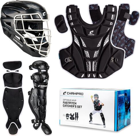CHAMPRO CHAMPRO Fastpitch Softball Catcher's Set - Headgear in Saudi Arabia