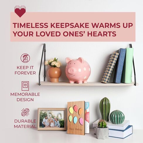 HeartSpace | Pop Up Christmas Cards | Handmade Sustainable Bamboo 3D Christmas Cards | Unique Christmas & Holiday Cards | Memorable Wooden Keepsake | Christmas Cards with Envelopes | Merry Christmas in Saudi Arabia