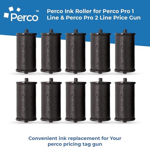 Perco Ink Roll for Perco Pro 1 Line & Perco Pro 2 Line Perco Labelers (Perco Pro Inker 4 Pack) in Saudi Arabia