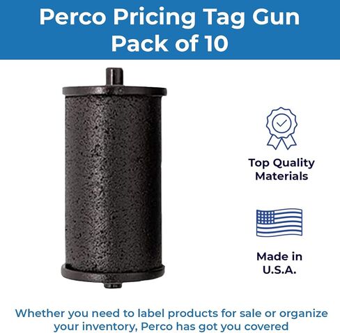 Perco Ink Roll for Perco Pro 1 Line & Perco Pro 2 Line Perco Labelers (Perco Pro Inker 4 Pack) in Saudi Arabia