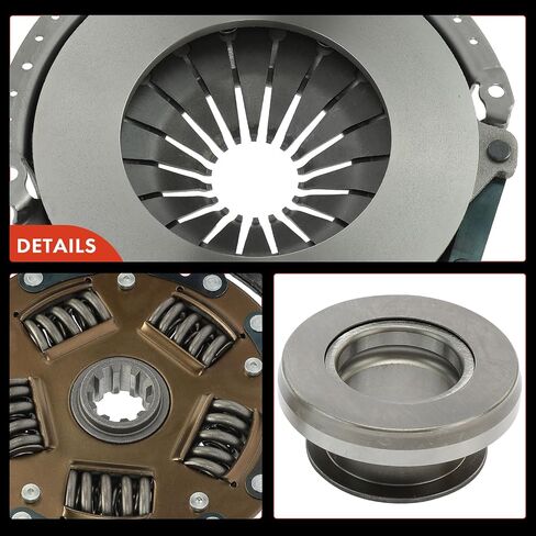 A-Premium Transmission Clutch Kit Set Compatible with Chevrolet Malibu, Impala, Camaro, Corvette, Caprice, Bel Air, Biscayne, Brookwood, Chevelle, Nova & Buick Regal, Centurion, Century, GS, LeSabre in Saudi Arabia